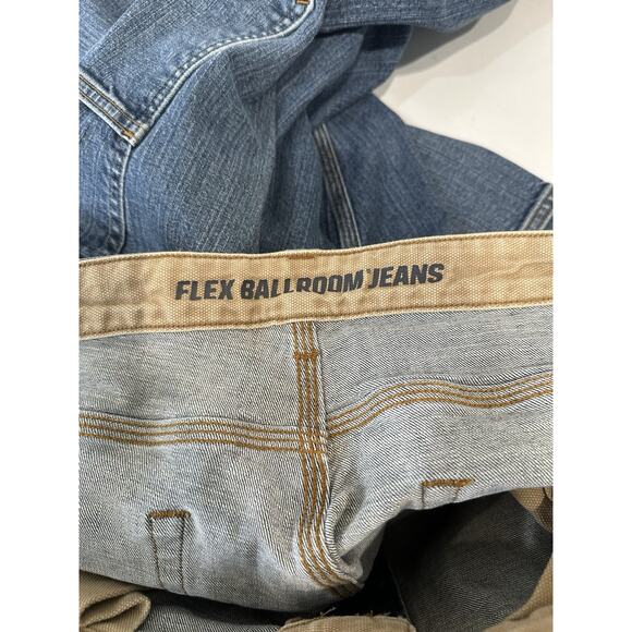 Duluth Trading Men's 38 X 30 Flex Ballroom Relaxed Fit Carpenter Jeans - Picture 8 of 11